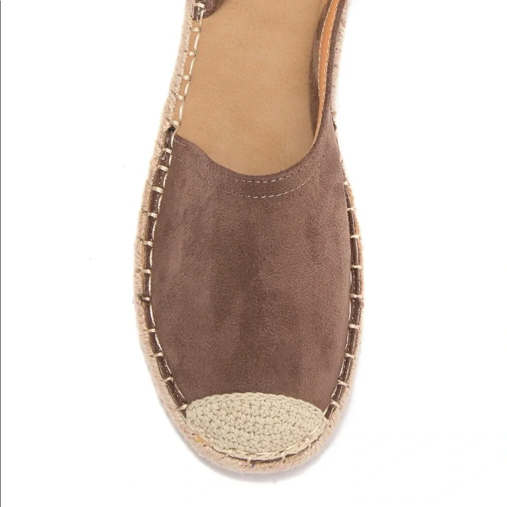 CATHERINE MALANDRINO Cheedah D’orsay Flat NWOT Brn - Picture 4 of 5